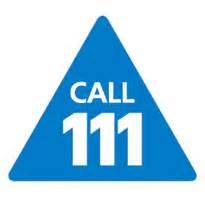 111 number meaning nhs