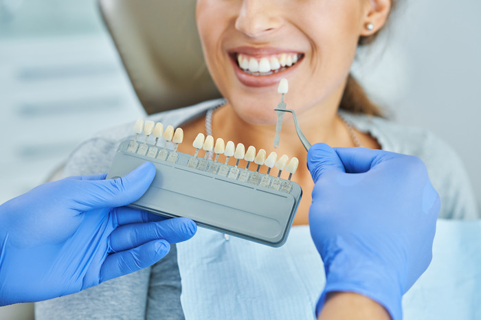 cosmetic dentistry - teeth shade